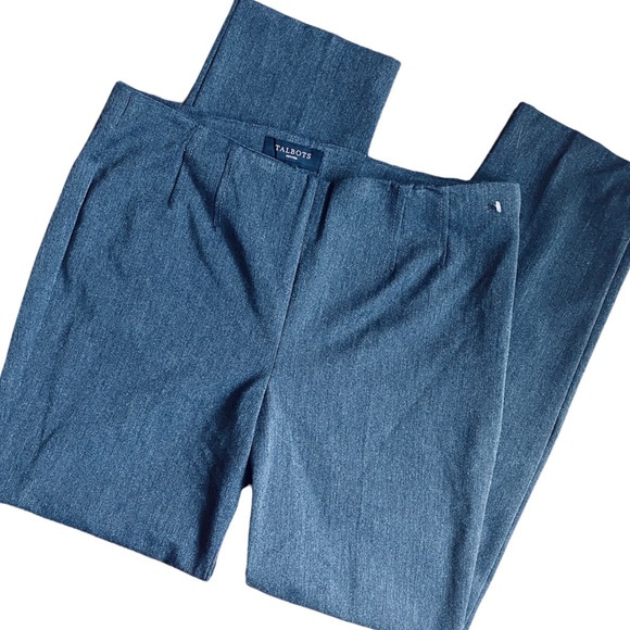 Talbots Petites Tailored Slacks , Women Tailored Trousers , Casual Career Pants - Picture 8 of 12